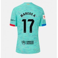 Barcelona Marcos Alonso #17 3rd trikot Frauen 2023-24 Kurzarm